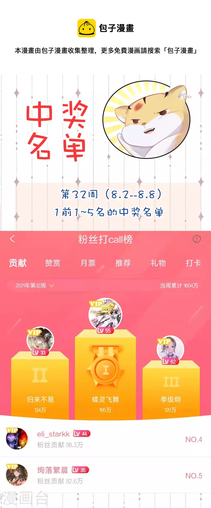 黑蓮花學習手冊 - 獲獎名單 - 1